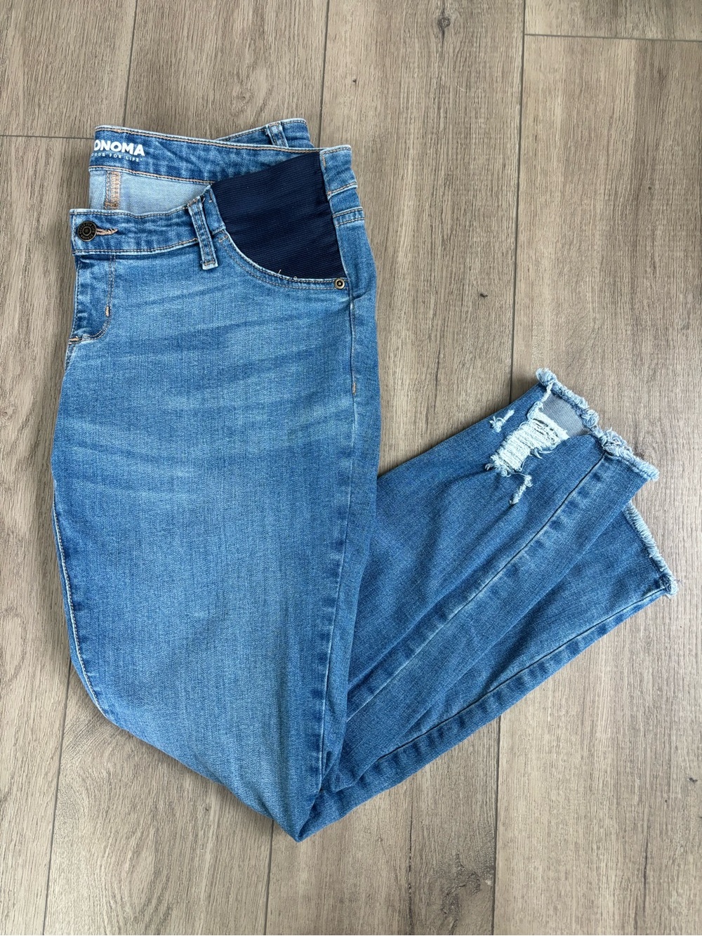 Sonoma Light Blue Jegging-Style Maternity Jeans
